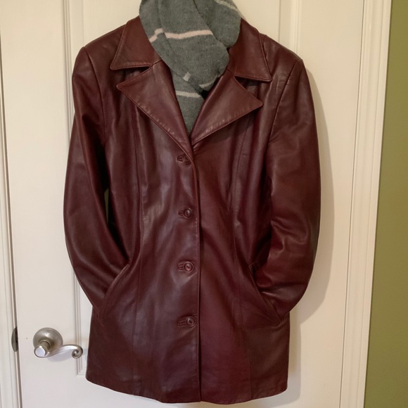 Ladies Old Hide House of Acton Leather Jacket - Picture 4 of 15